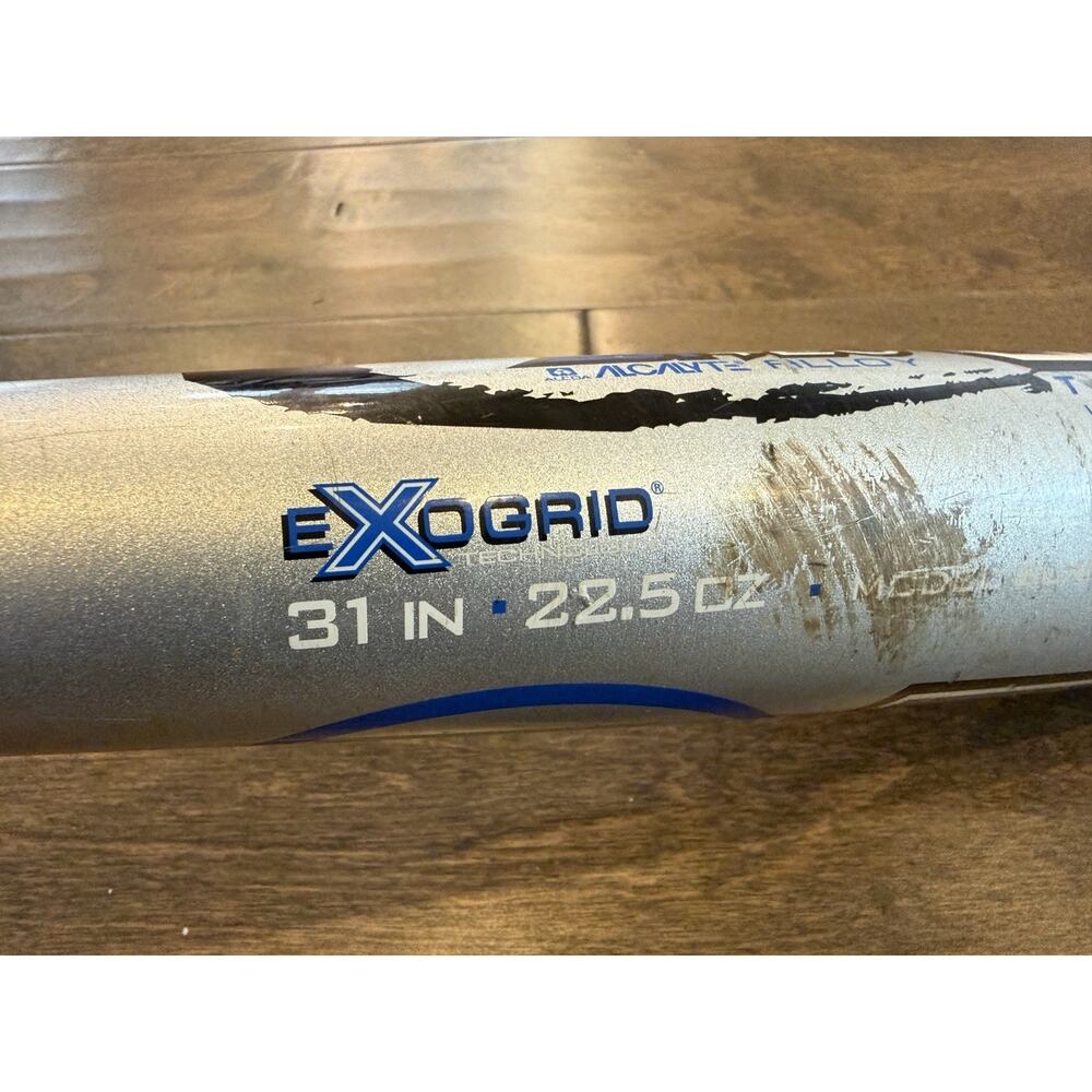 Louisville Slugger TPX ExoGrid Blue Baseball Bat 31in 22.5oz SLXEX 2 5/8 -8.5oz - Picture 5 of 9